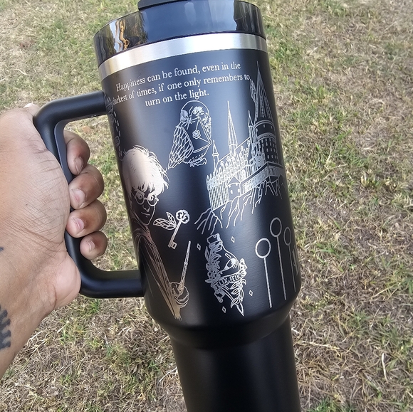 Harry Potter Laser Engraved Stanley - Picture 2 of 4